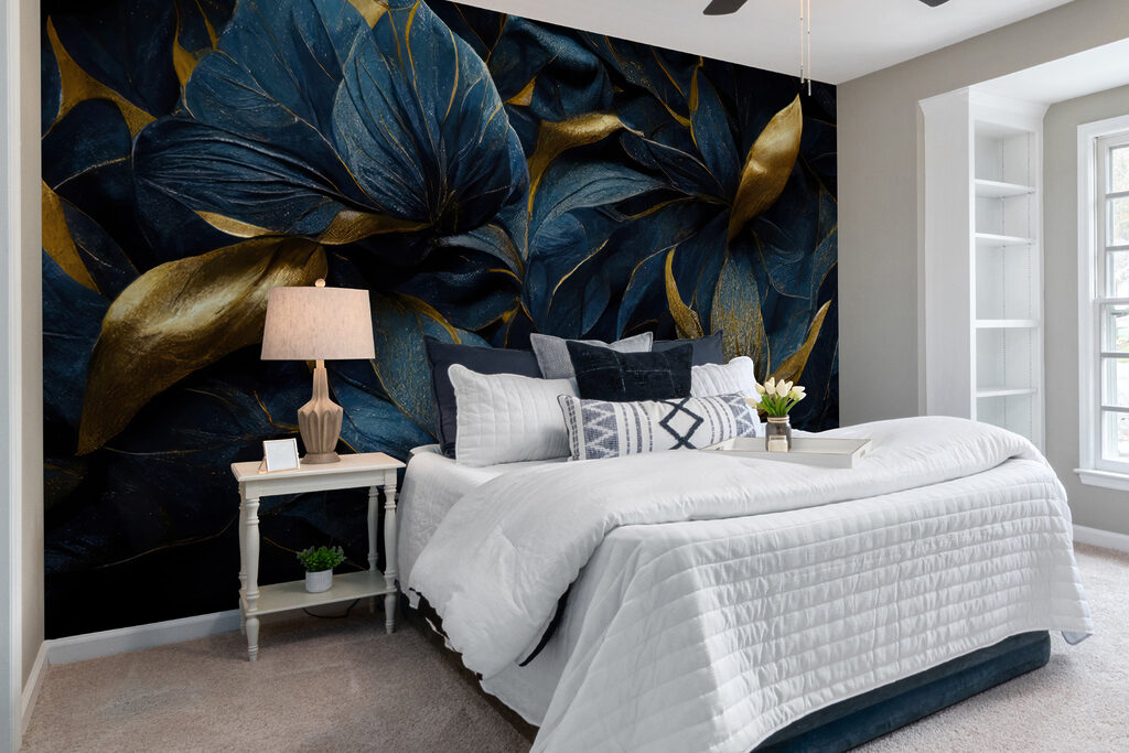 Elegant leaves in vibrant hues Elegant leaves in vibrant hues