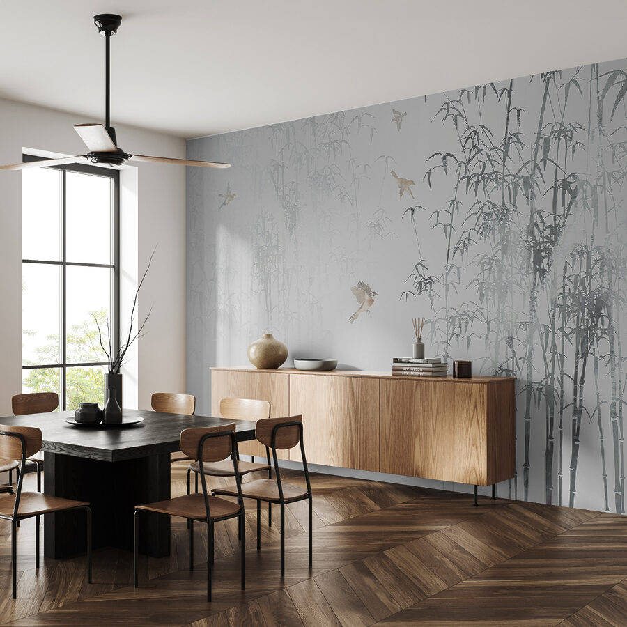 Wall murals Birds flying birds in the fog - Image 5