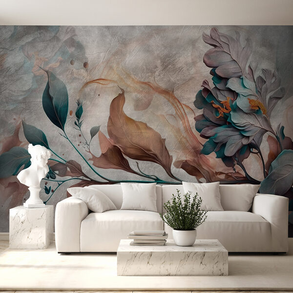 Painting of a flower Painting of a flower