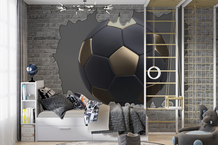 Soccer Ball Crashes Through Wall Soccer Ball Crashes Through Wall