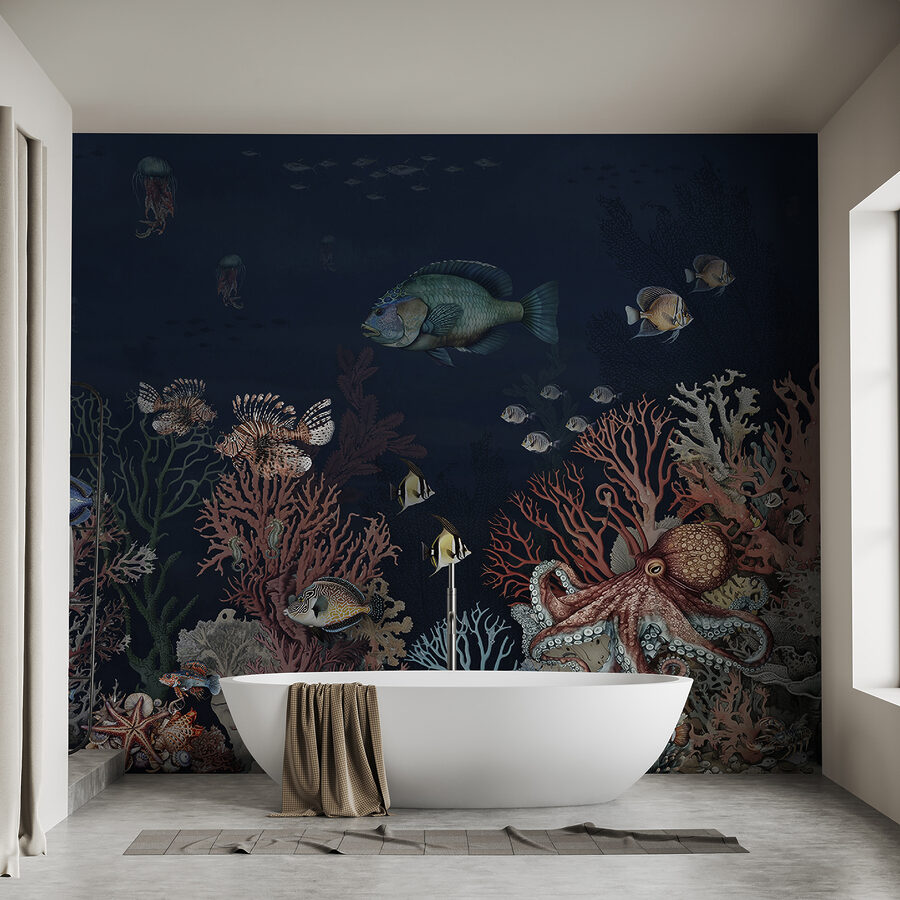 Wall murals Sea life with fish and coral - Image 7