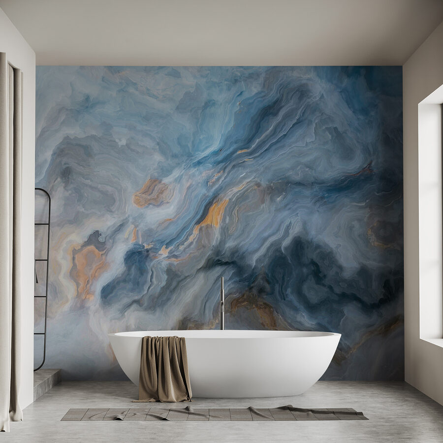 Dreamlike swirls of color and texture.