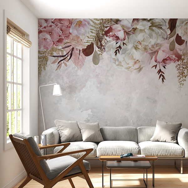 Delicate florals on a soft background. Delicate florals on a soft background.