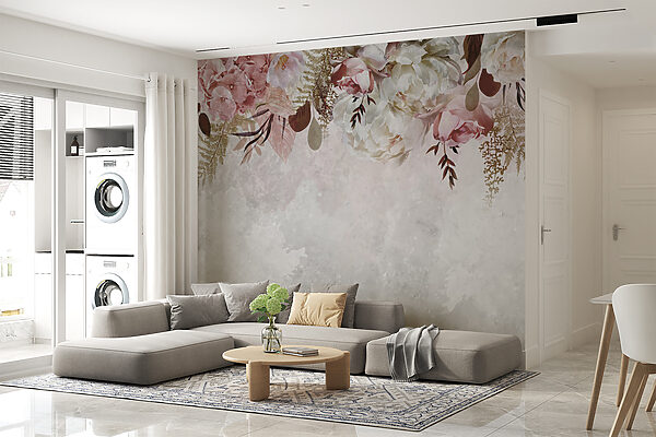 Delicate florals on a soft background. Delicate florals on a soft background.