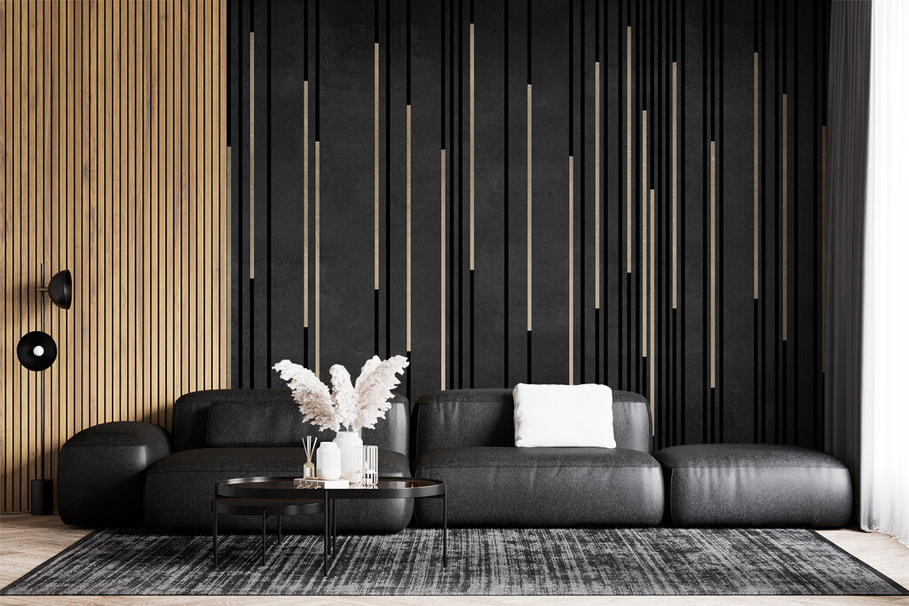 Black and white background with vertical lines Black and white background with vertical lines