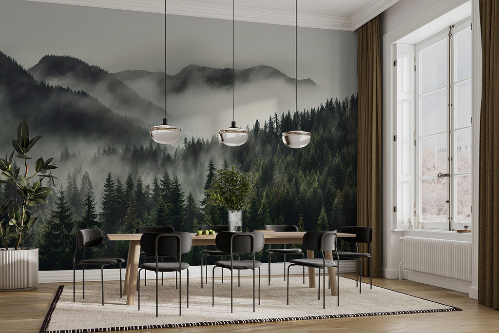 Forest with fog and mountains u96027pik5mr 1024x683 - Forest with fog and mountains