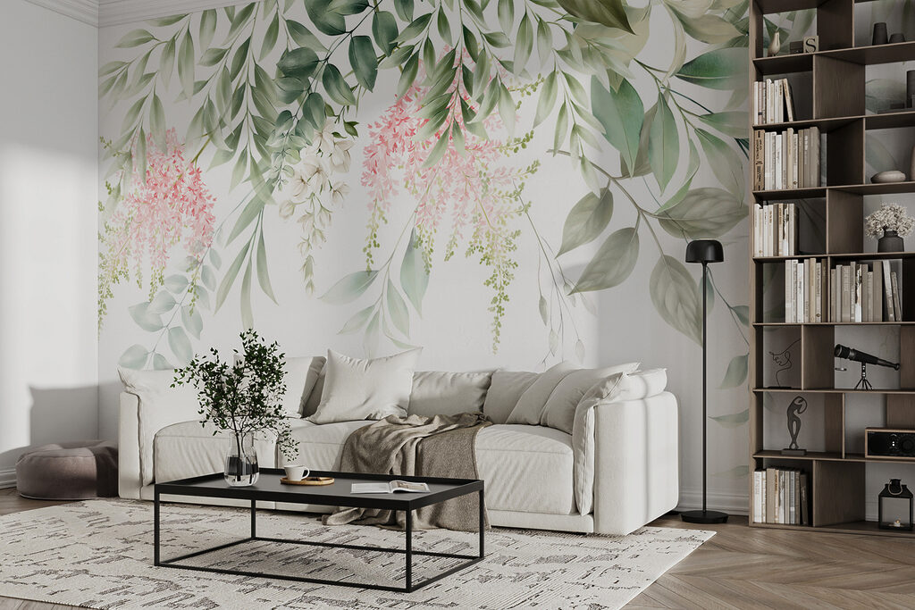 Delicate florals and lush greenery Delicate florals and lush greenery