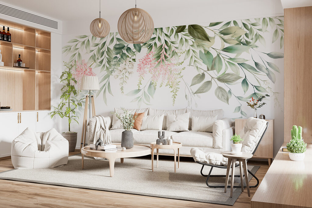 Delicate florals and lush greenery Delicate florals and lush greenery