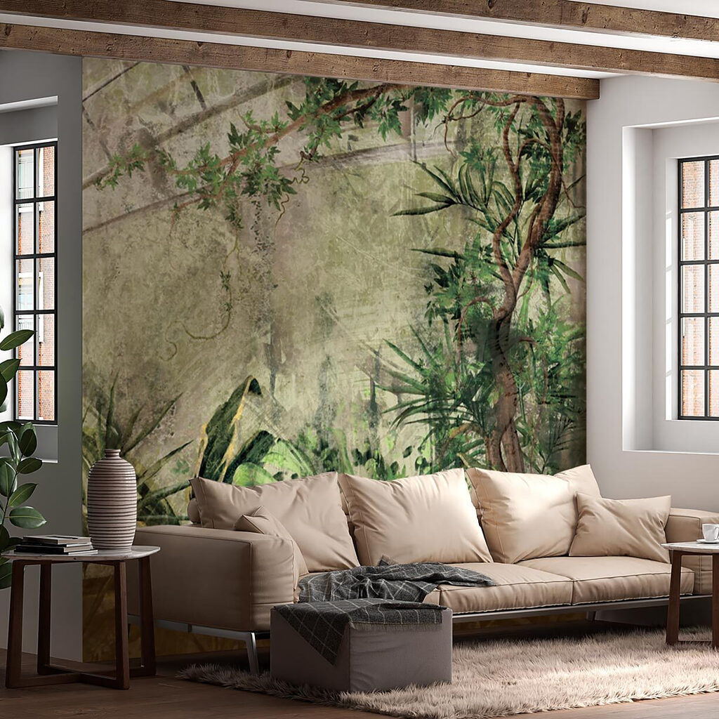 Painting of plants and plants Painting of plants and plants