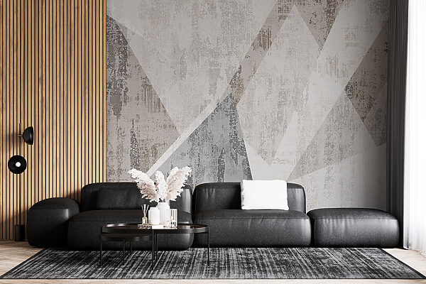 Abstract geometric texture in neutral tones