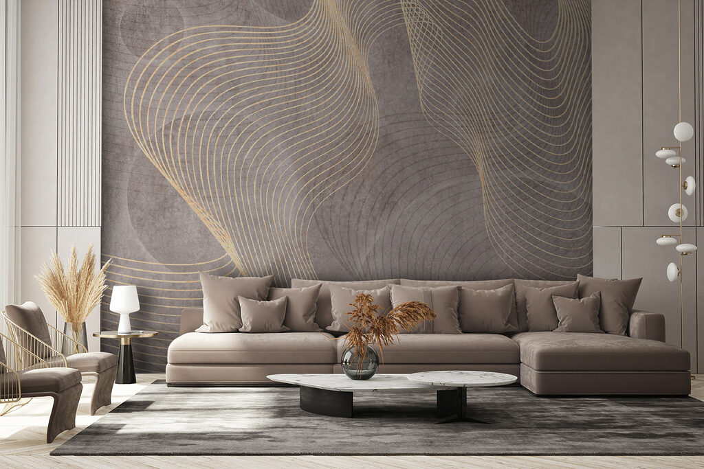 Elegant lines on textured background Elegant lines on textured background