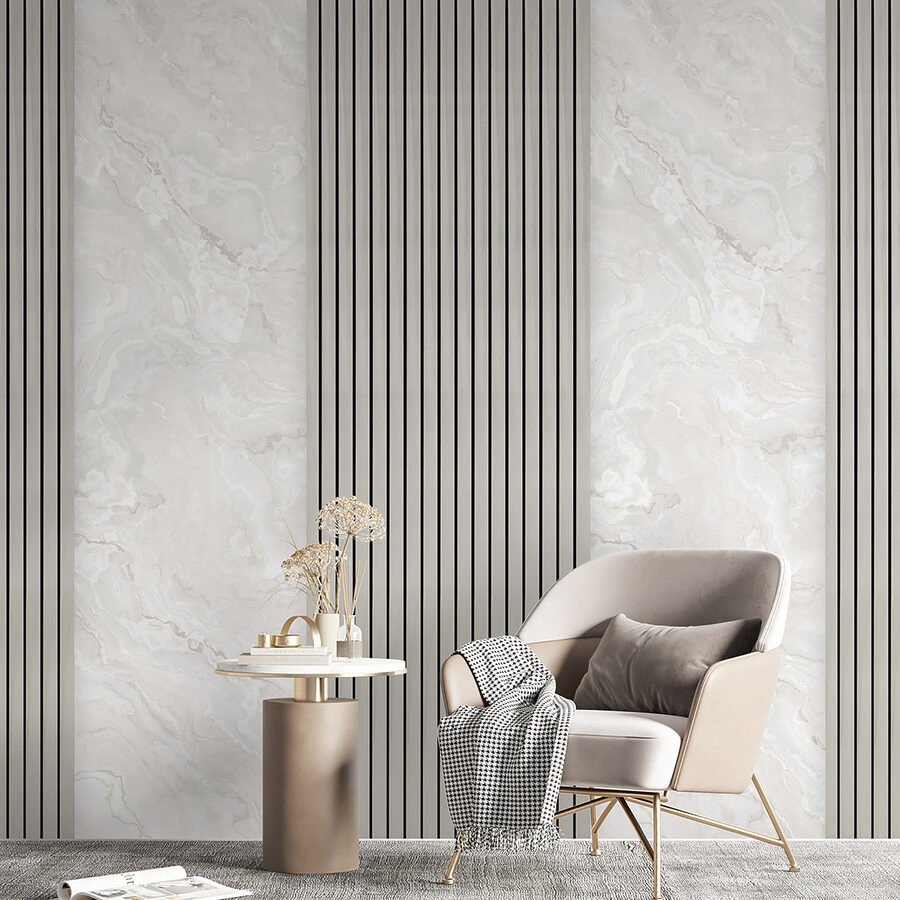 Wall murals Elegant pattern with subtle contrasts. - Image 4