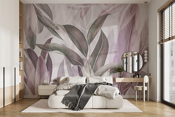 Delicate leaves in soft hues. Delicate leaves in soft hues.