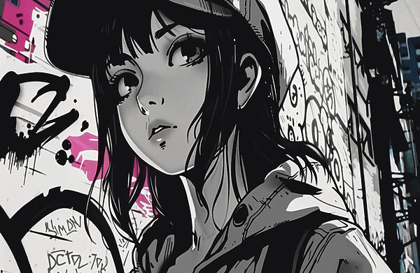 Cartoon of a woman with a hat w00973p 600x391 - Cartoon of a woman with a hat