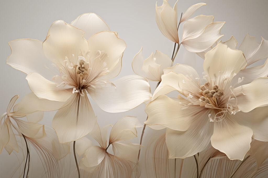 Delicate petals in soft hues Delicate petals in soft hues