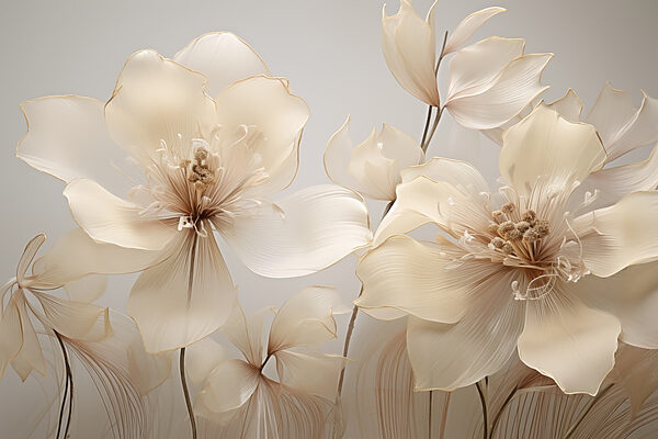 Delicate petals in soft hues Delicate petals in soft hues