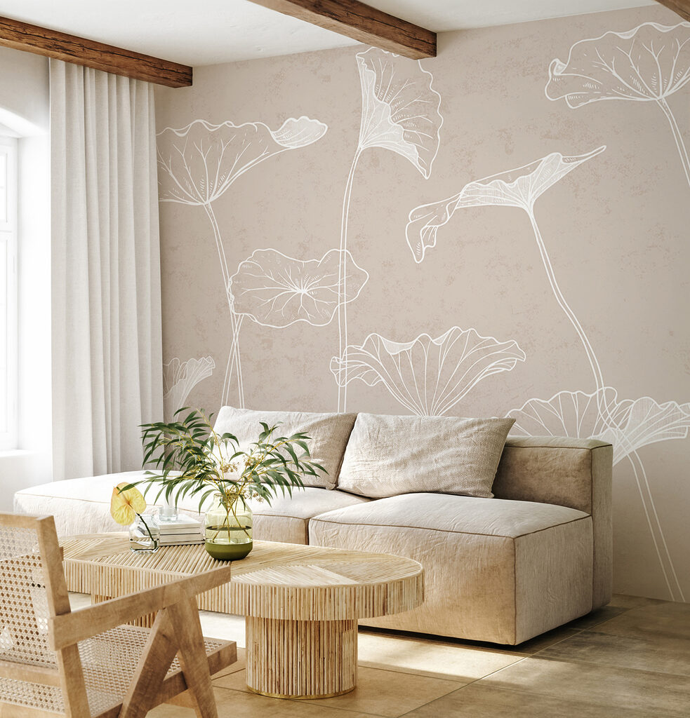 A white line drawing of flowers A white line drawing of flowers