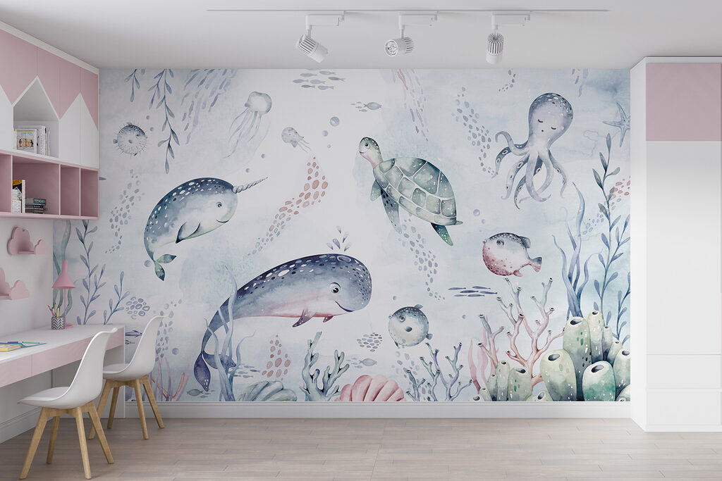 A watercolor sea creatures u98847pir3mr 1024x683 - A watercolor sea creatures
