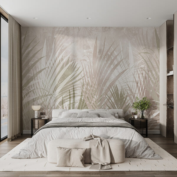 Soft foliage in muted tones. Soft foliage in muted tones.