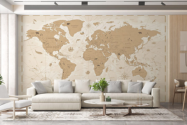 A map of the world u99074pig24mr 600x400 - A map of the world