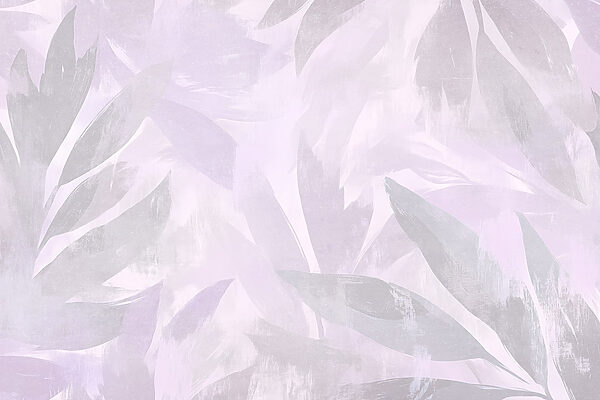 White and purple background with leaves White and purple background with leaves