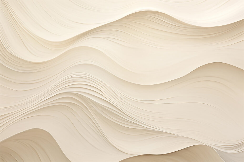 White wavy lines on a white surface White wavy lines on a white surface