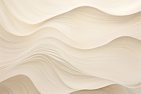 White wavy lines on a white surface White wavy lines on a white surface