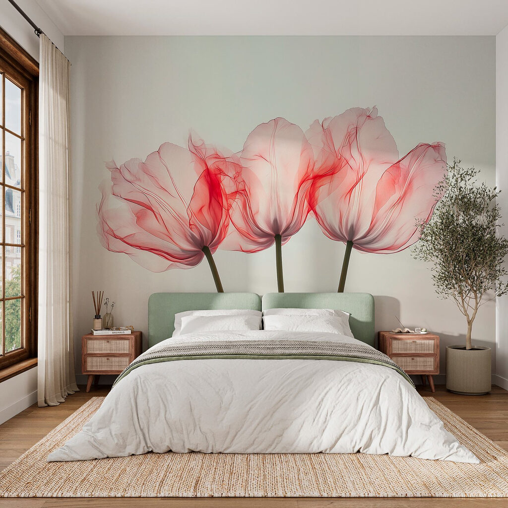 Group of pink flowers