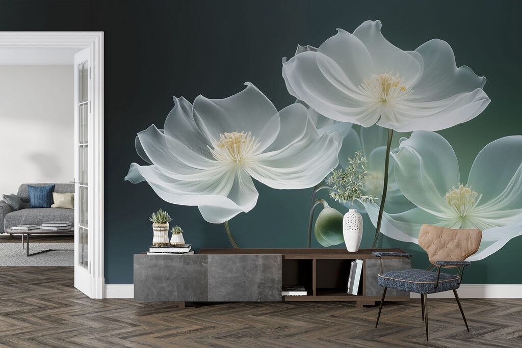 Delicate blooms in soft hues Delicate blooms in soft hues