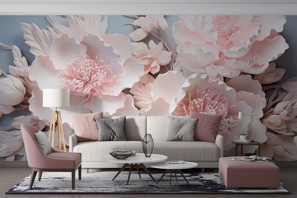 Group of white flowers