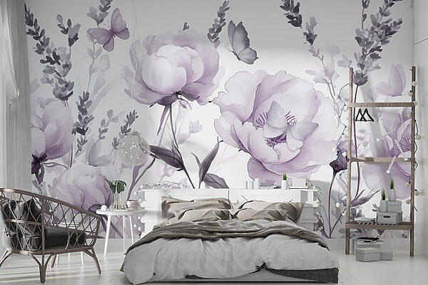 Delicate petals dance in the breeze Delicate petals dance in the breeze