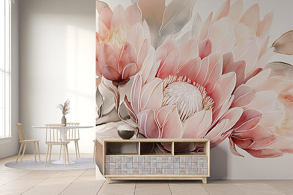 Delicate blooms in soft pastels Delicate blooms in soft pastels