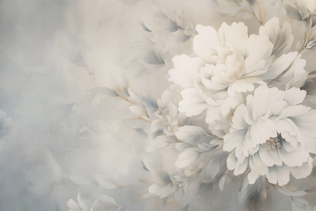 Delicate blooms on a soft backdrop Delicate blooms on a soft backdrop