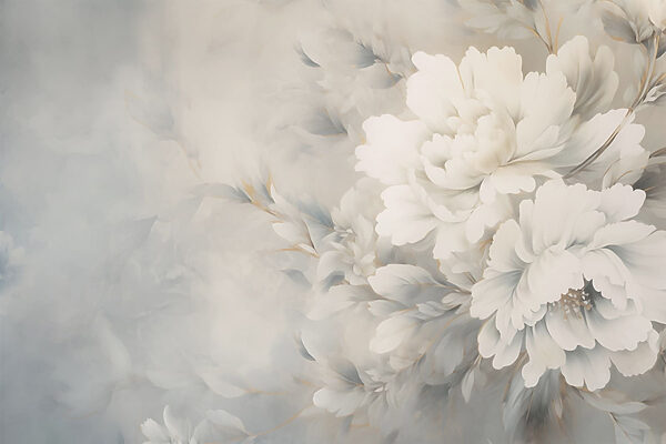 Delicate blooms on a soft backdrop Delicate blooms on a soft backdrop