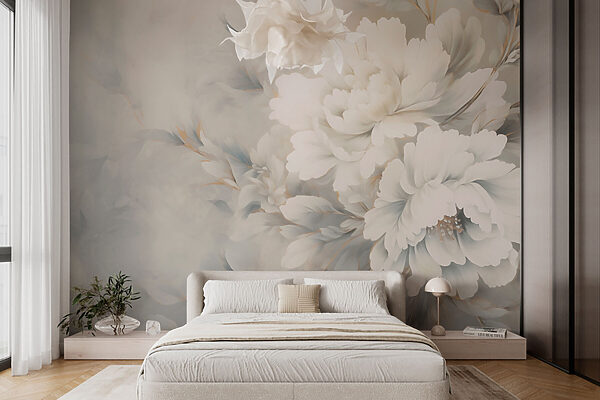 Delicate blooms on a soft backdrop Delicate blooms on a soft backdrop