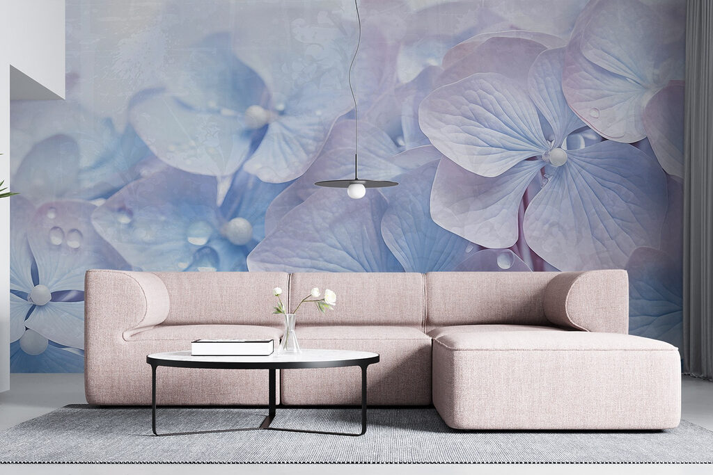 Delicate petals in soft hues