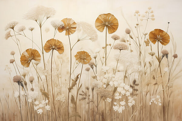 Delicate blooms in soft hues. Delicate blooms in soft hues.