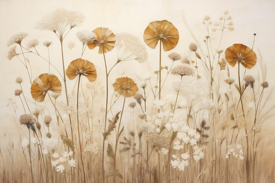 Delicate blooms in soft hues. Delicate blooms in soft hues.