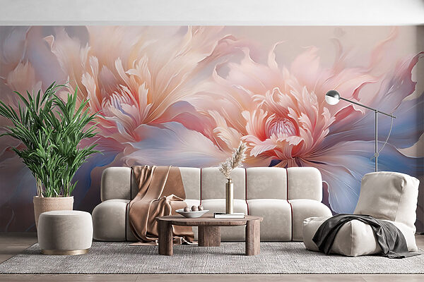 Delicate blooms in soft pastels Delicate blooms in soft pastels