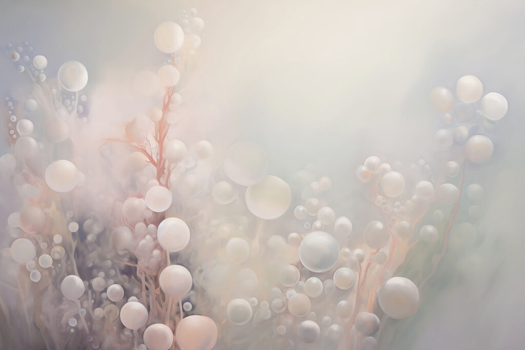 Soft orbs in dreamy pastel hues. Soft orbs in dreamy pastel hues.