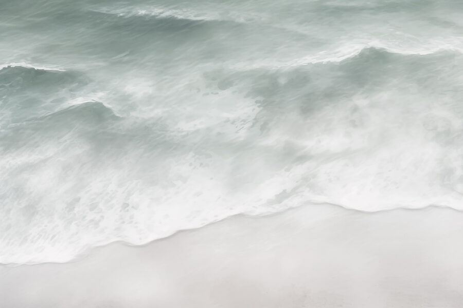 Waves crashing on a beach Waves crashing on a beach