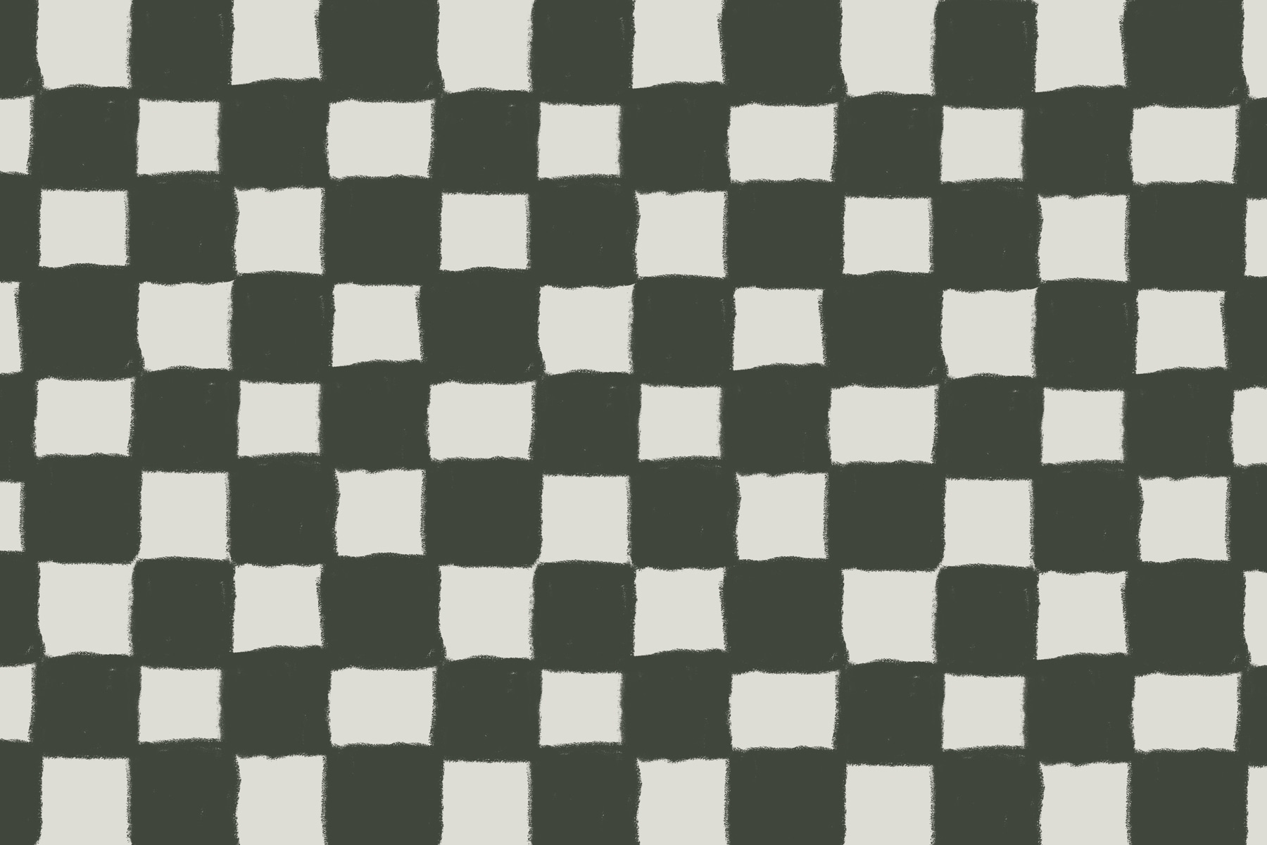 Black and white checkered pattern