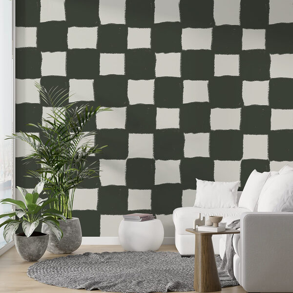 Black and white checkered pattern Black and white checkered pattern