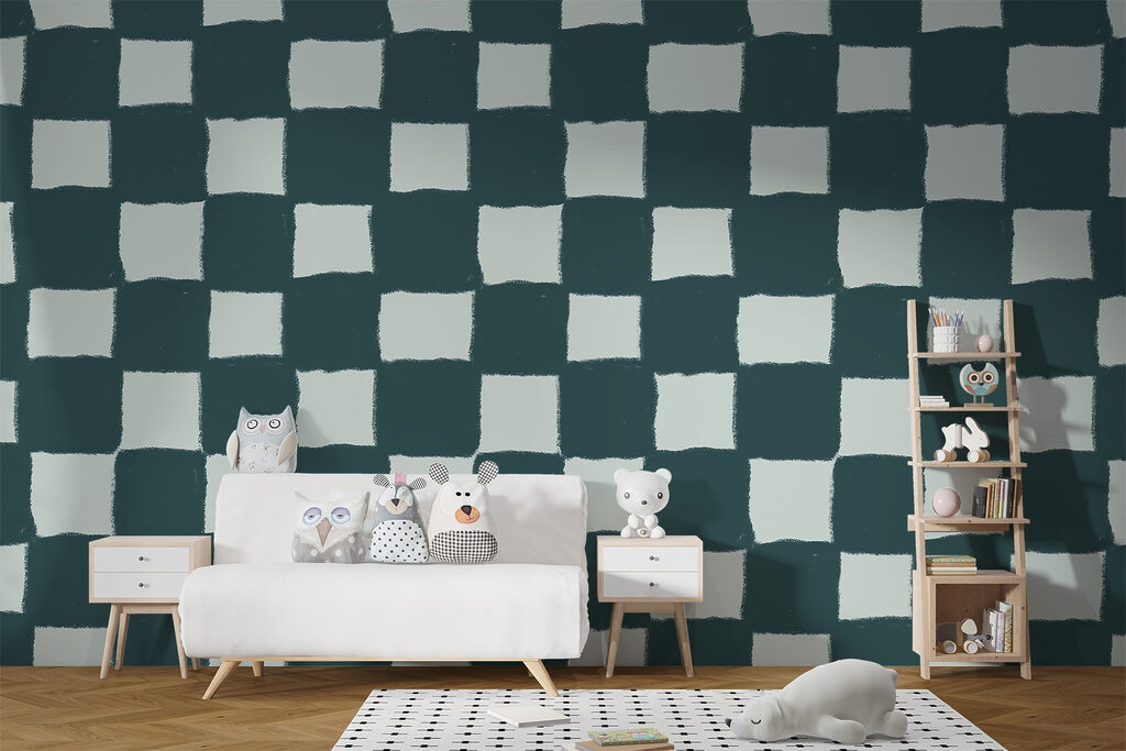 Pattern of squares and lines Pattern of squares and lines