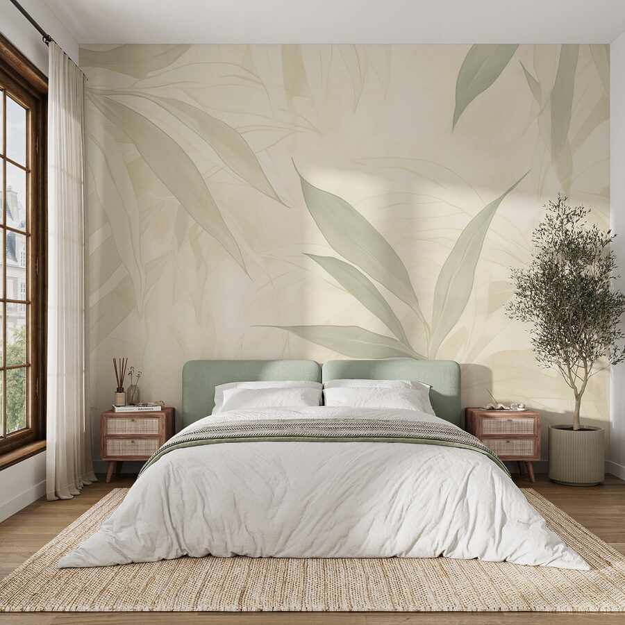 Nature's soft, soothing leaf patterns. Nature's soft, soothing leaf patterns.