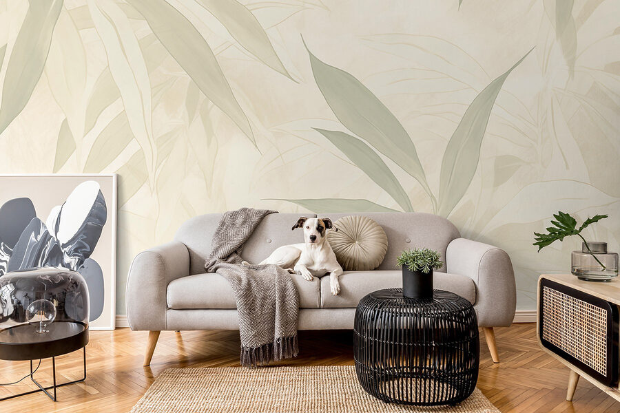 Nature's soft, soothing leaf patterns. Nature's soft, soothing leaf patterns.
