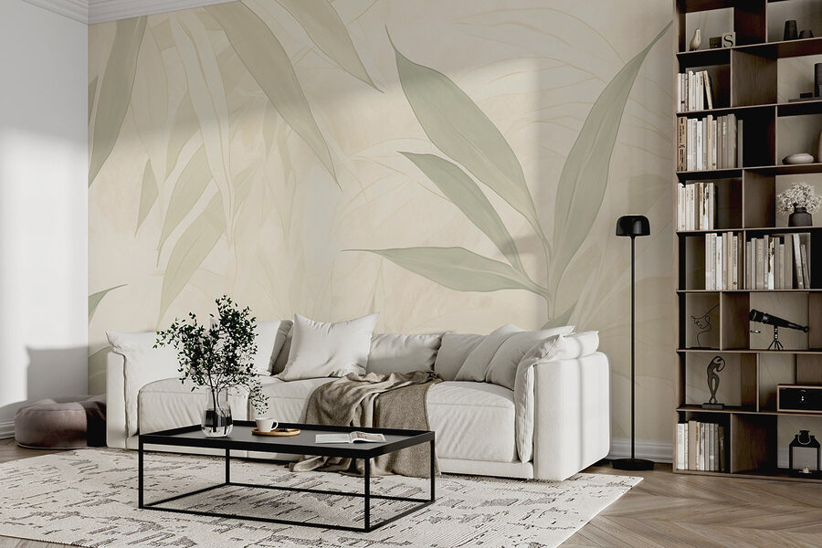 Nature's soft, soothing leaf patterns. Nature's soft, soothing leaf patterns.