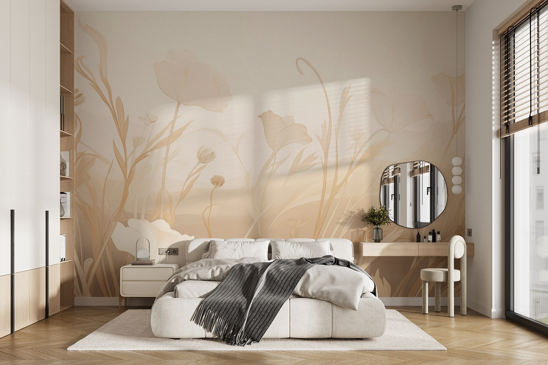 Delicate blooms in soft hues Delicate blooms in soft hues