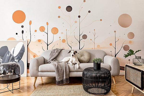 Painting of trees and plants Painting of trees and plants