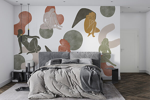 Wall murals Group of women sitting on a circle (SKU: w03753) Wall murals Wall murals Group of women sitting on a circle (SKU: w03753)
